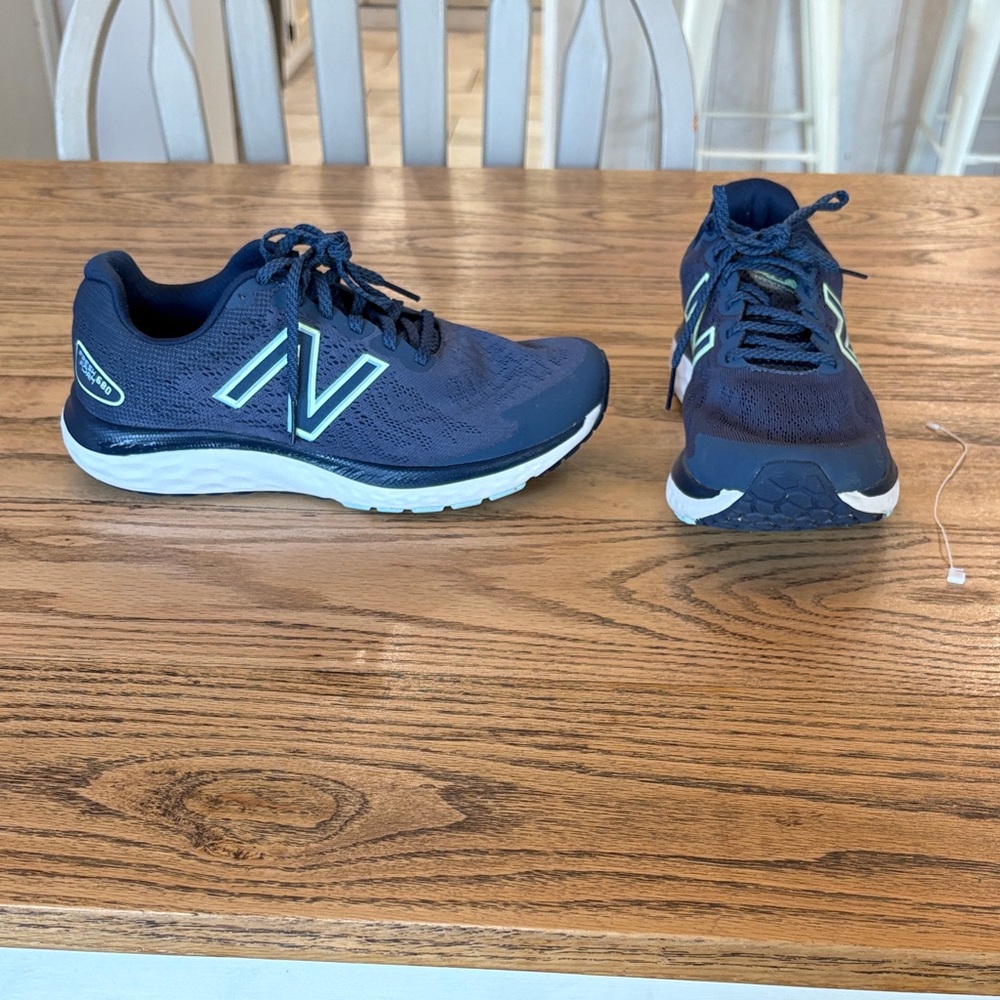 New Balance Navy Blue Athletic Shoes